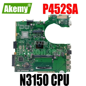 

P452SA MB._N3150 CPU P452SA Laptop Motherboard For Asus P452S P452SJ P452SA Mainboard 90NX0080-R00020 100% Teste OK