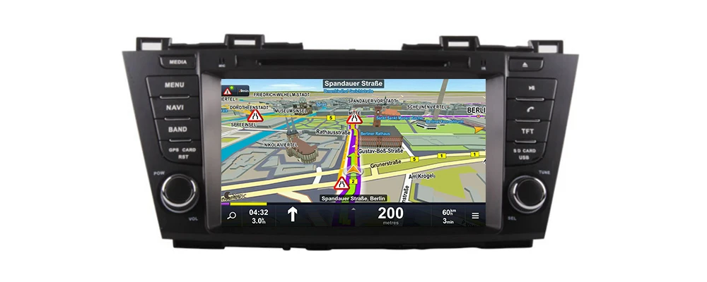 Автомагнитола ZaiXi 2 Din Автомобильный dvd-плеер на основе Android для Mazda Premacy 2010~ gps Навигация BT Wifi карта мультимедийная система стерео