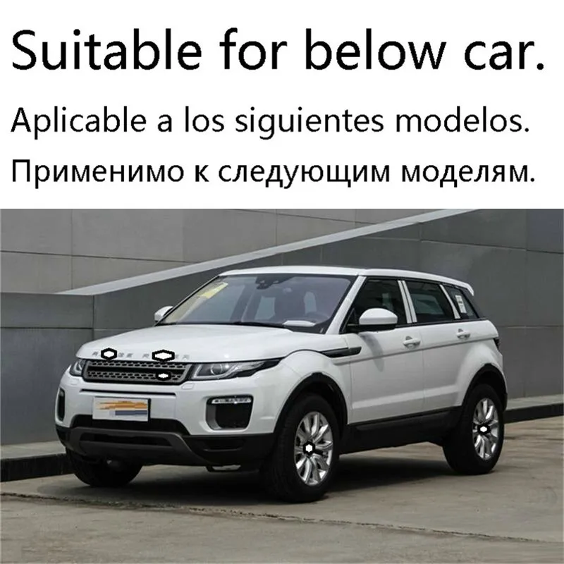 Декоративные Автомобильные украшения обновленные части модифицированные Аксессуары для автомобилей гоночные грили 15 16 17 18 для Land Rover Evoque