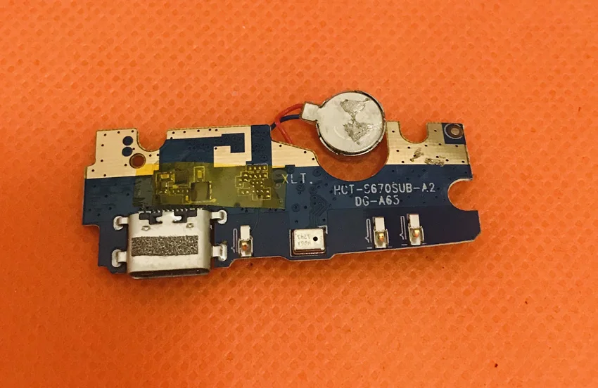 Б/у оригинальная зарядная плата с разъемом USB+ вибратор с мотором Для DOOGEE Mix 2 Helio P25 Octa Core 5,99 '' FHD