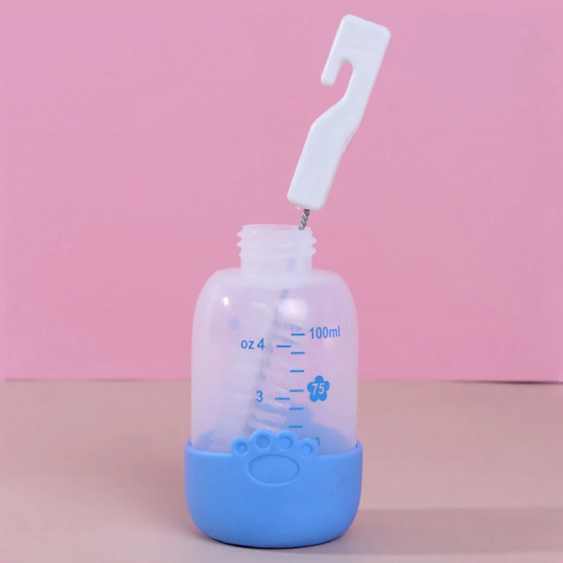 Бутылочка для кормления щенков, котят, собак, кошек, Бади, кормушка для кормления молока с чистящей щеткой