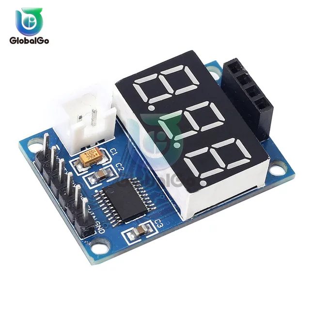 Sensore Ultrasuoni Con Display LED - Modulo Telemetro Per Arduino | Distanza 3-400 Cm | Uscita Seriale | Ideale Per Robotica E Progetti DIY