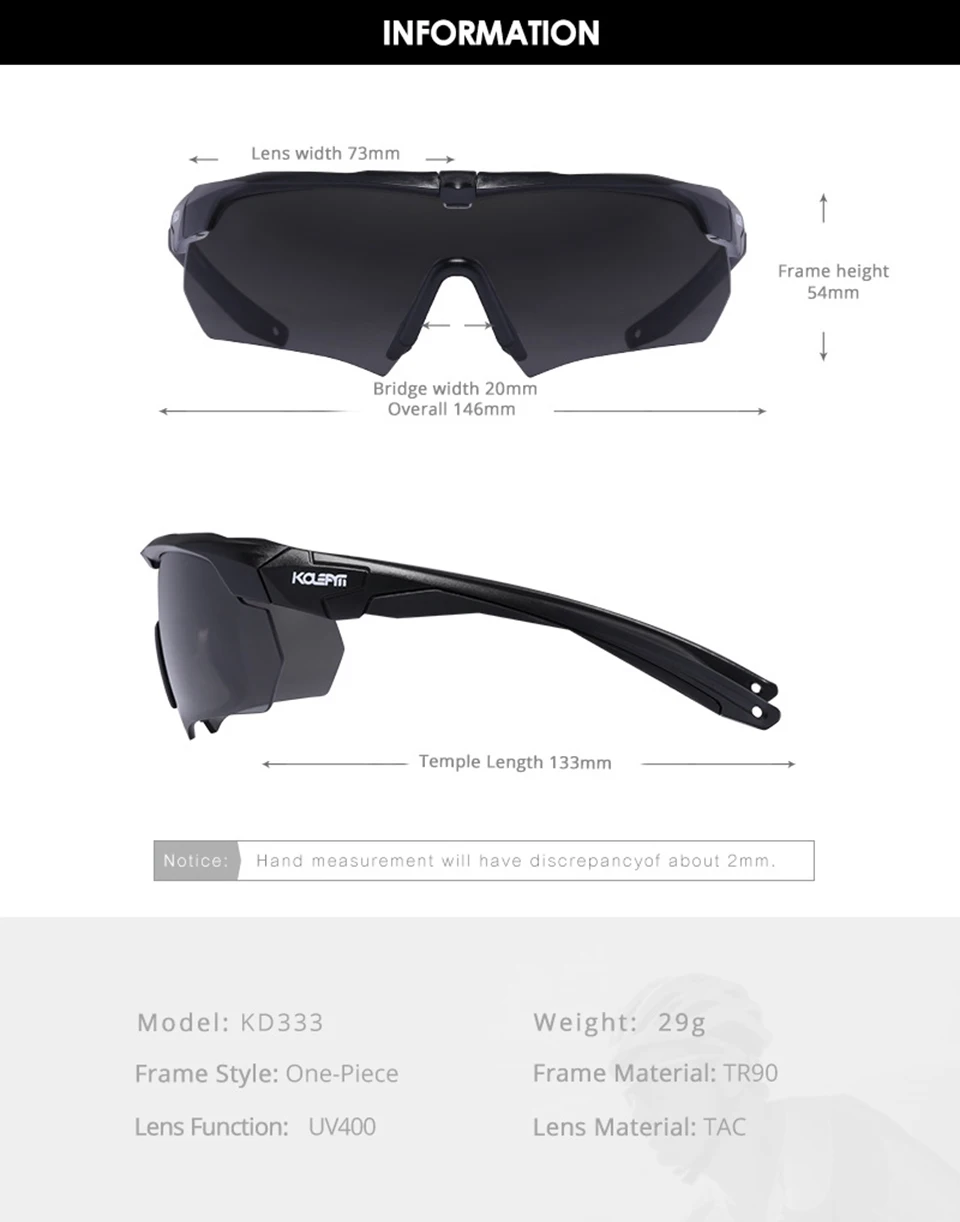 KDEAM Eyewear высококачественные спортивные солнцезащитные очки женские прочные TR90 материал оправа цельная линза с УФ-защитой