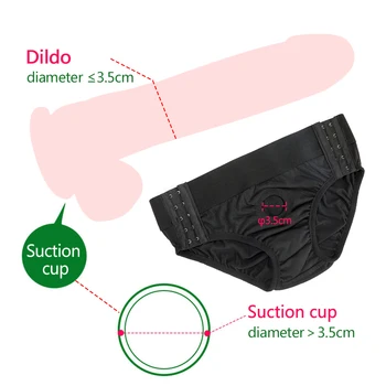 Wearable Adjustable Strapon Dildo Panties For Lesbian Penis Strap On Harness Realistic Dildo Sex Toys for Women Sex Erotic Toys 4