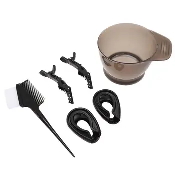 

Hair Coloring Tools Set Reusable Practical Durable Professional Hair Dye Comb Bowl Hair Tint Kit for Salon Home