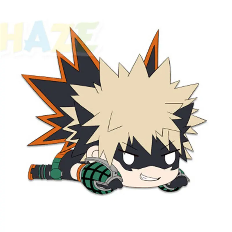 Bakugou katsuki My Hero Academy Midoriya izku Bakugou кацуки плюшевая игрушка кукла аниме мягкая плюшевая лежа игрушка кукла детская подушка детский подарок - Цвет: Bakugou katsuki