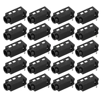 

3.5 mm Audio Jack Connector PCB Mount Female Socket 4 Pin PJ-320A 20pcs