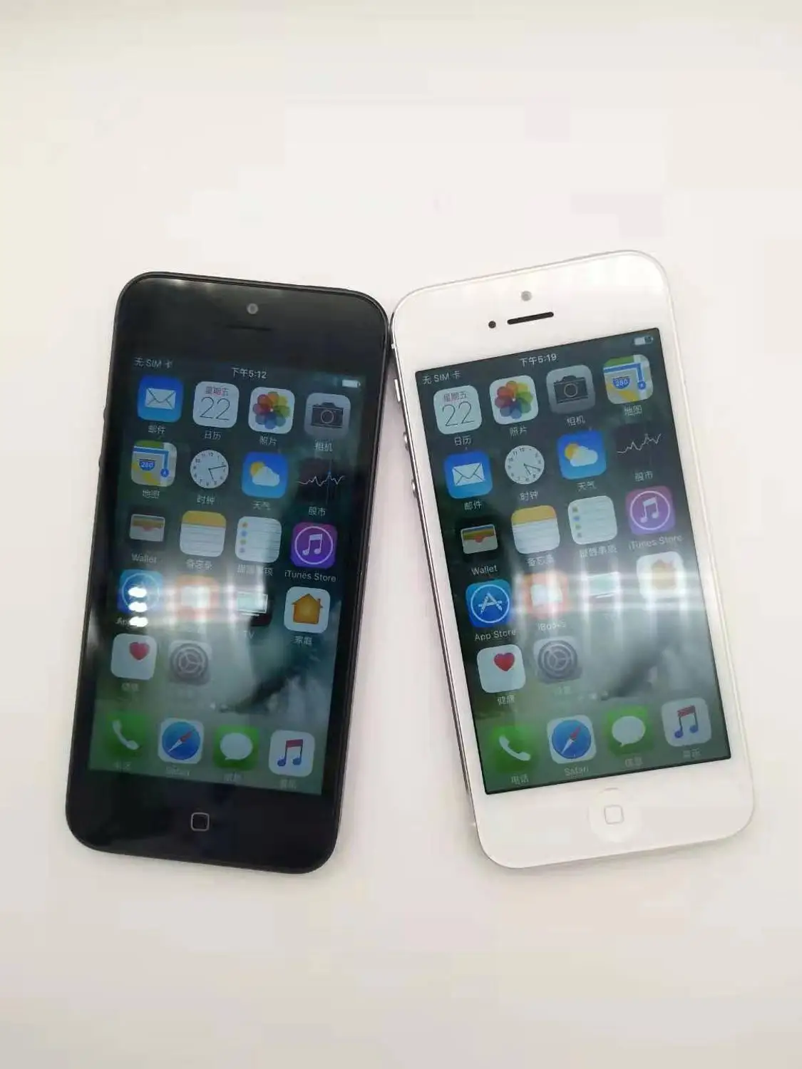 100% Factory Original Unlocked Iphone 5 Apple Cell phone 16GB 32GB ROM 16GB 32GB 64GB IOS 4.0 inch 8MP WIFI GPS Used refurbished