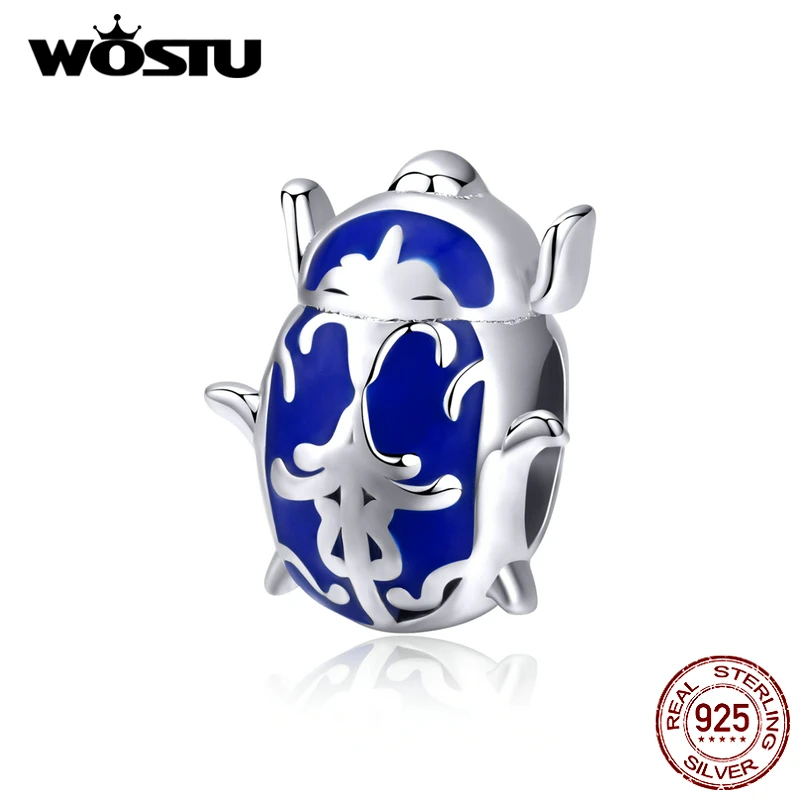 WOSTU 100% Стерлинговое Серебро 925 пробы Волшебная Шляпа амулеты циркониевые бусины