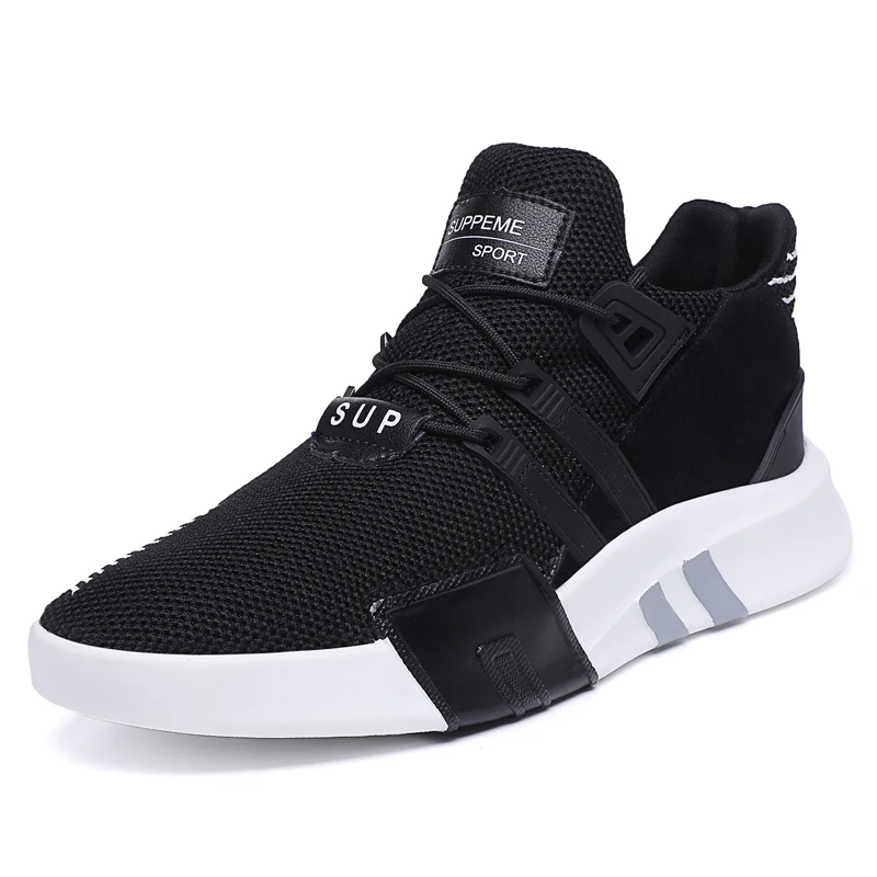 Мужские баскетбольные кроссовки EQT ADV Bounce, кроссовки для улицы, черные спортивные кроссовки eqt, дизайнерские мужские беговые кроссовки Nite - Цвет: Черный