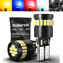 T10 w5w lâmpada led canbus livre de erros 5w5 led luz de sinal super brilhante 194 168 interior do carro luzes leitura mapa cúpula lâmpada auto