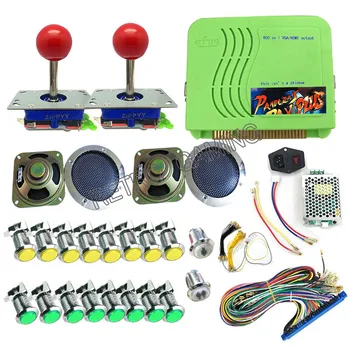 

HDMI BOX 4S 800 in 1 game DIY jamma arcade cabinet machine kit for multigames PCB board joystick 12V led button power 28P wires