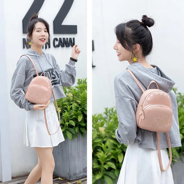 Women Fashion Mini Backpack PU Leather Backpack for Women -  UK