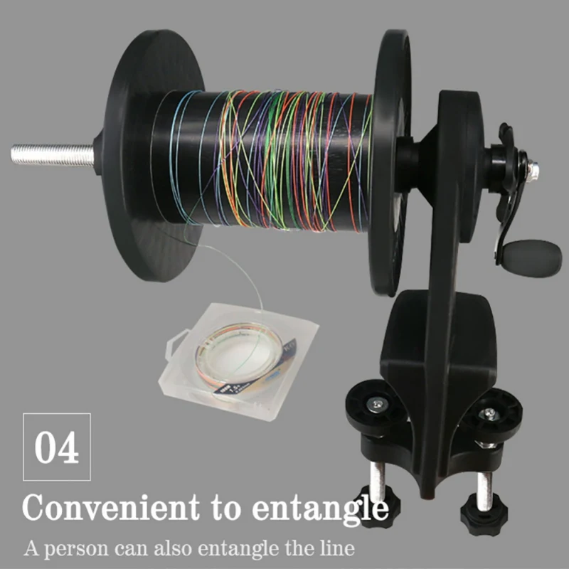  Multi-Function Fishing Line Winder Spooler Machine Station Casting Spinning Reel Line Winder Adjust