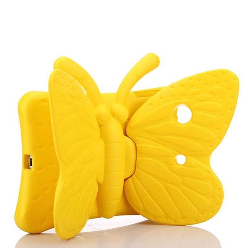 Чехол для планшета I Pad Mini чехол для планшета 3D бабочка чехол для планшета EVA пена подставка противоударный чехол s для Pad Mini 1 2 3 4 - Цвет: Yellow
