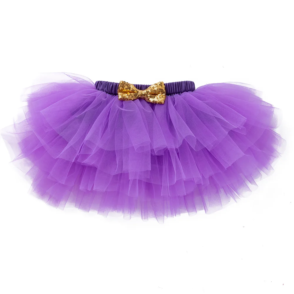 Новые детские юбка-пачка для девочек разные цвета новорожденных шифон юбки