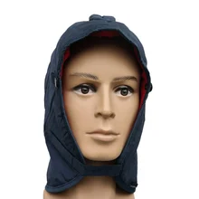 Ветрозащитная мужская шапка, двухслойная, хлопок, флис, подкладка, эластичная, термо, уши, защитные головные уборы, Осень-зима, спортивная одежда, Acces