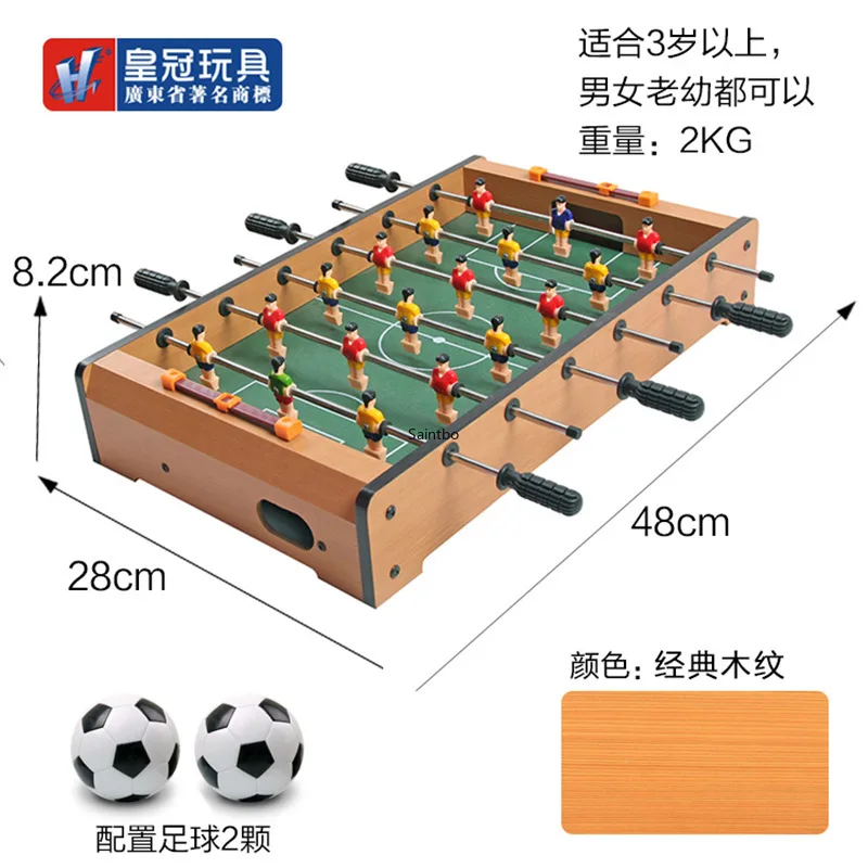 

Mini Wooden Football Table Leisure Sports Children's Puzzle Gift Games Table Mini Wood Table Toy Soccer Party