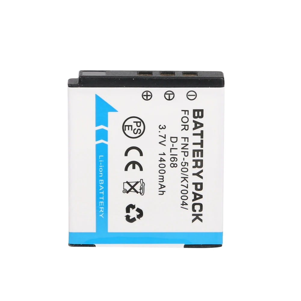 OHD Original 1700mAh NP-50 NP50 FNP50 Аккумулятор для Fujifilm X10 F200 X20 F305 XF1 F50 F900 F505 F75 F665 F775 F85 F100 |