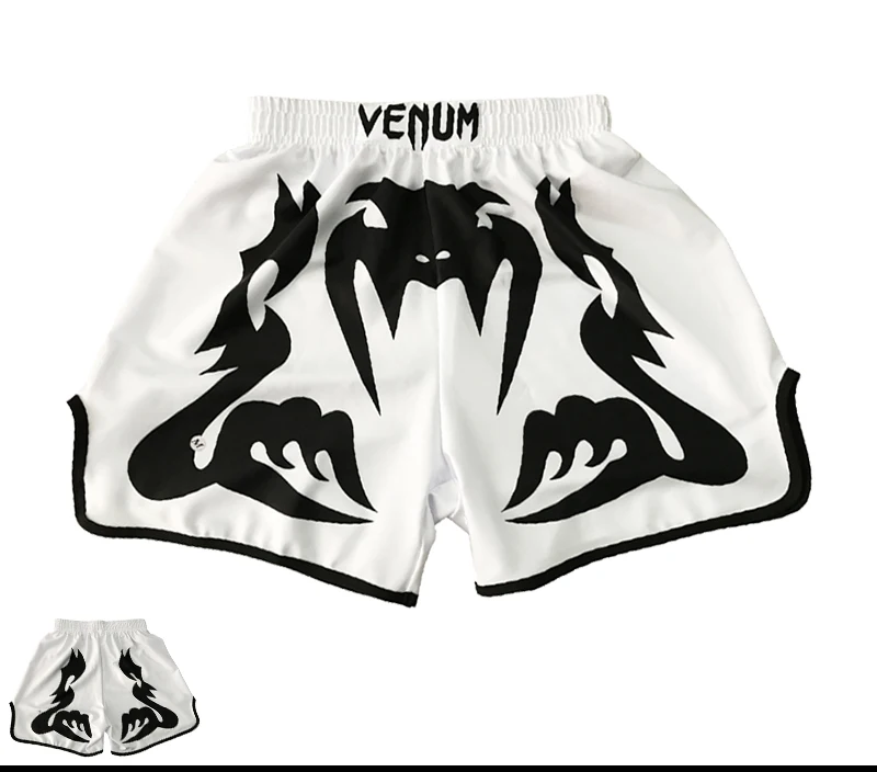 

mens MMA TRUNKS Sublimated print bjj boxing rashguard jiu jitsu gi rash guard Sports suit men's quick-drying short-sleeved