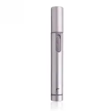 Мужской инструмент для удаления безболезненных мини из нержавеющей стали многофункциональный на батарейках портативный триммер для волос в носу электрический ручной бритвенный