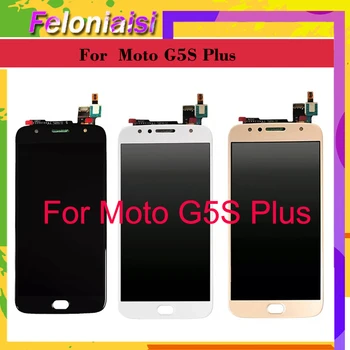 

For Motorola Moto G5S Plus LCD Display Touch Screen Digitizer Sensor Complete LCD Assembly XT1802 XT1803 XT1805 XT1086 Monitor