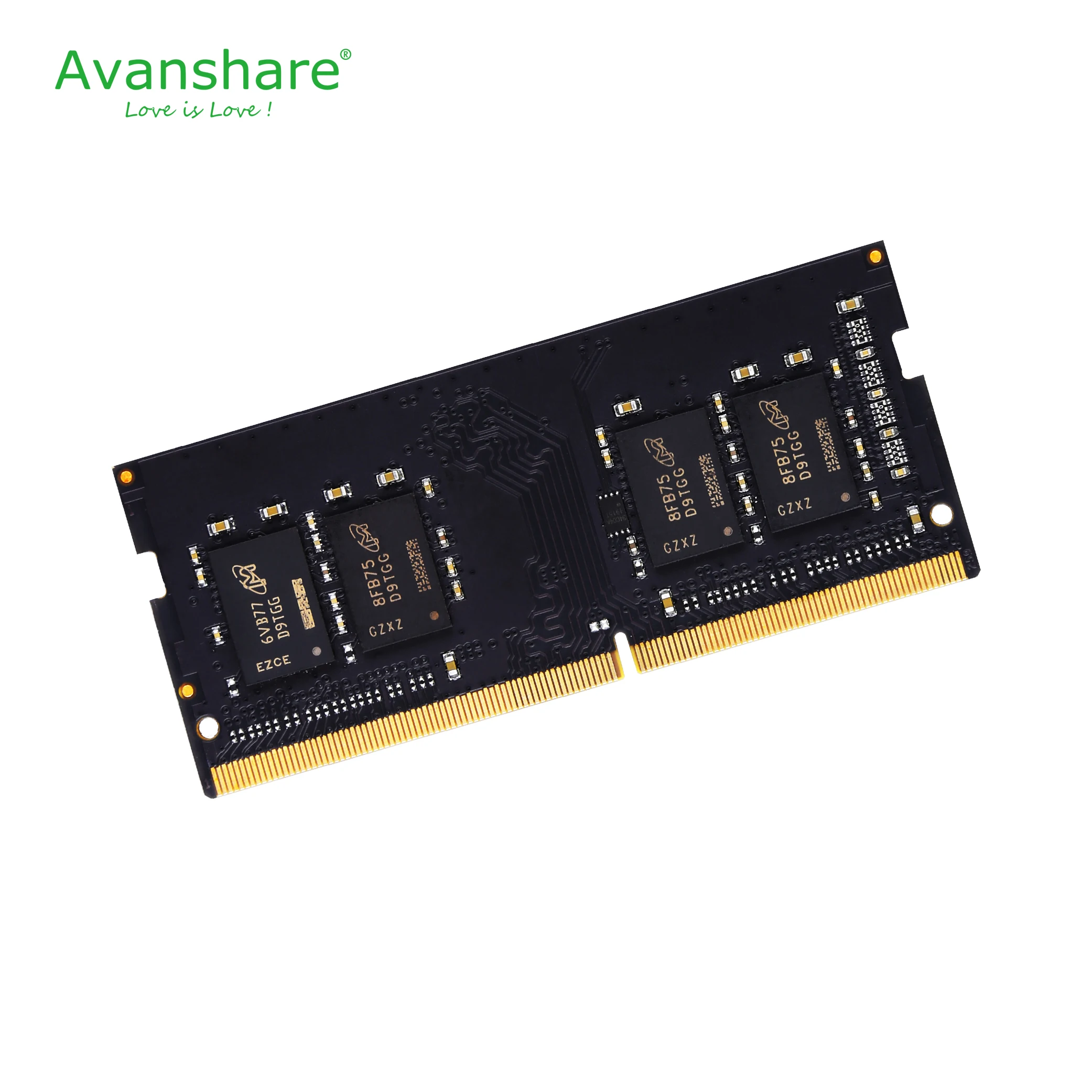 Оперативная память Avanshare ddr4, 4 ГБ, 8 ГБ, 2666 МГц, 2400 МГц, sodimm, память для ноутбука, совместимая с памятью ddr4, ноутбук