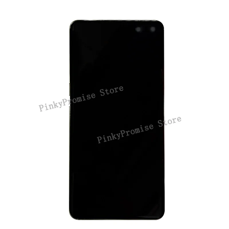 Черный 6," AMOLED lcd для SAMSUNG S10 lcd G977N дисплей SM-G977U сенсорный экран дигитайзер для SAMSUNG Galaxy S10 5G lcd G977 lcd