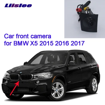 

LiisLee Car Special Front HD Camera for BMW X5 2015 2016 2017 Car front high quality camera Waterproof CCD