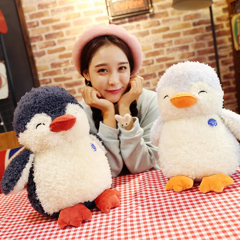 

Customizable Station Version of a Penguin Plush Toys down Cotton Software QQ Doll Crane Machines Doll