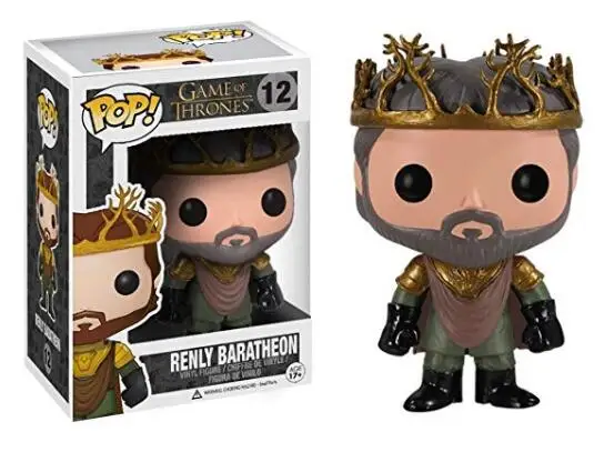 FUNKO POP Игра Престолов Дейенерис самвелл Тарли Старк Виниловая фигурка оригинальная коробка Brinquedos Коллекция Модель игрушки 2F08 - Цвет: Baratheon
