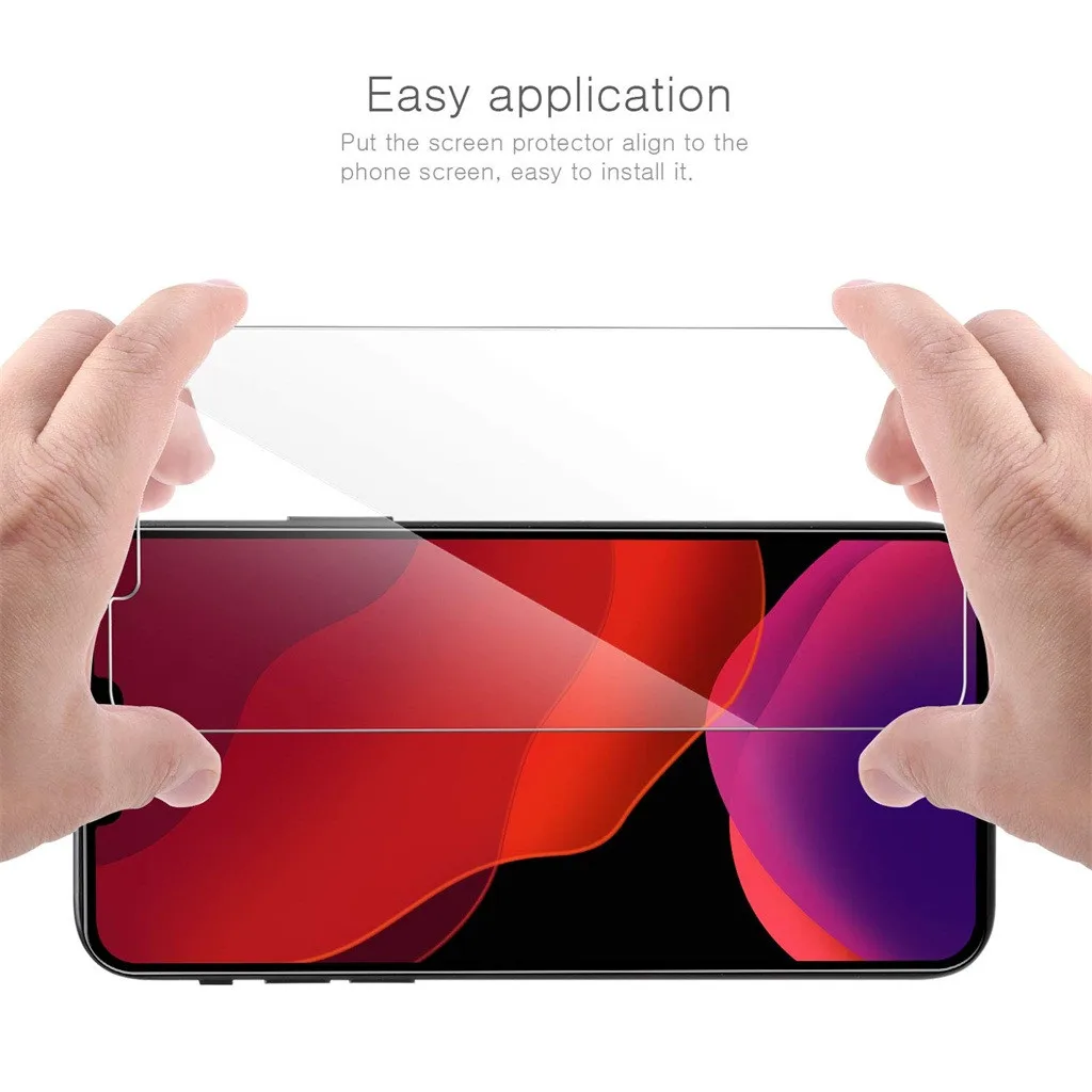 3 шт. полное покрытие Стекло на Iphone 11 6,1 дюймов 1/2/3 шт. Экран защитная пленка прозрачная Hd защитная пленка закаленное Стекло
