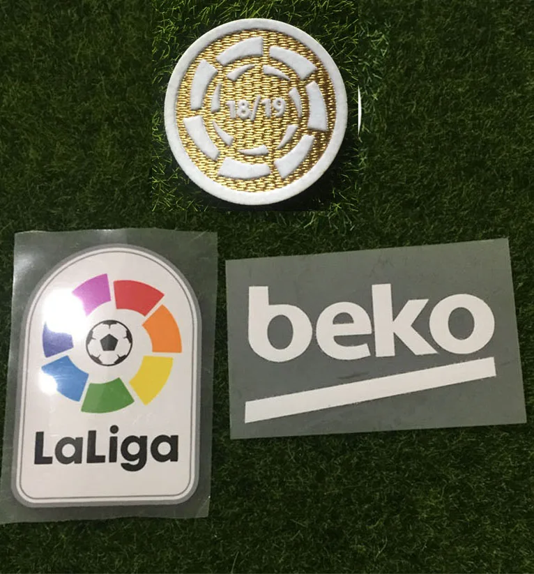 Lfp патч и белый синий Beko патч 1819 La Liga чемпионы патч значок