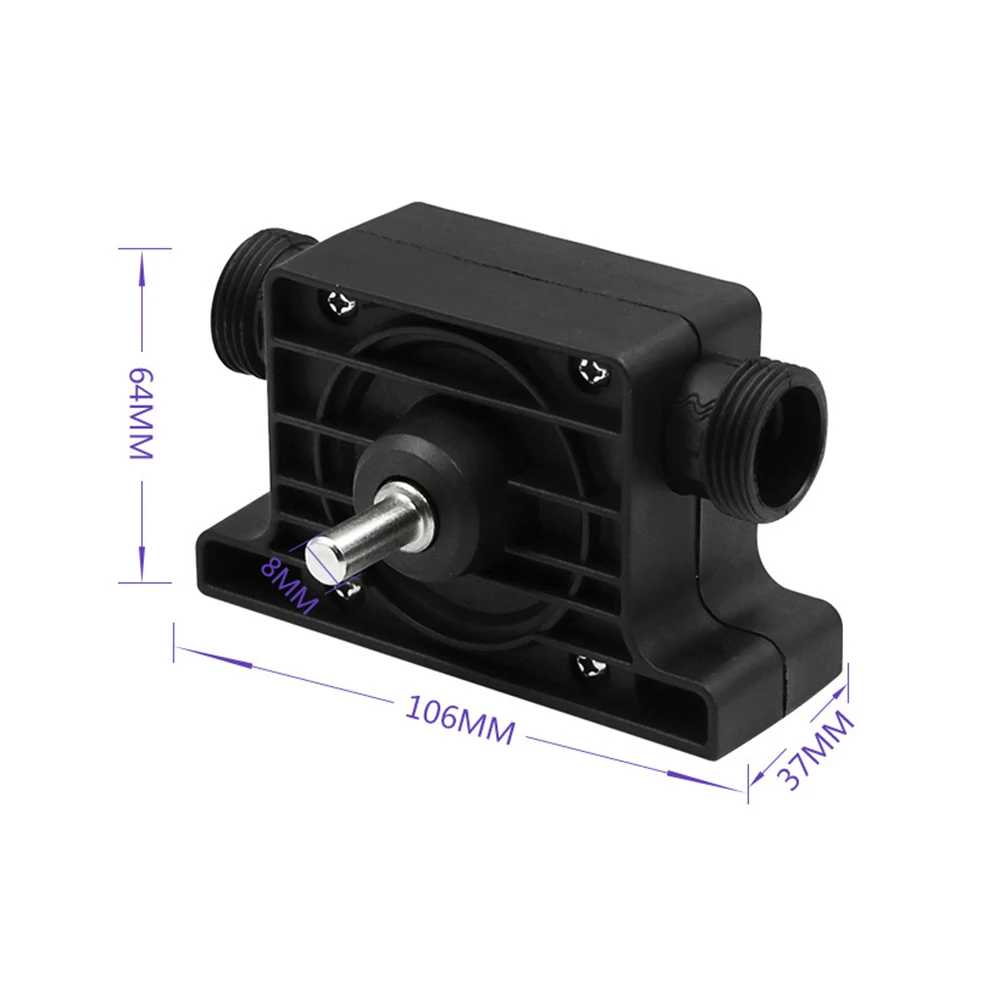 Портативный бурильный насос 15 мм, электрическая дрель самовсасывающая переносная водяная помпа масляная жидкость водяной насос для переноса легких жидкостей