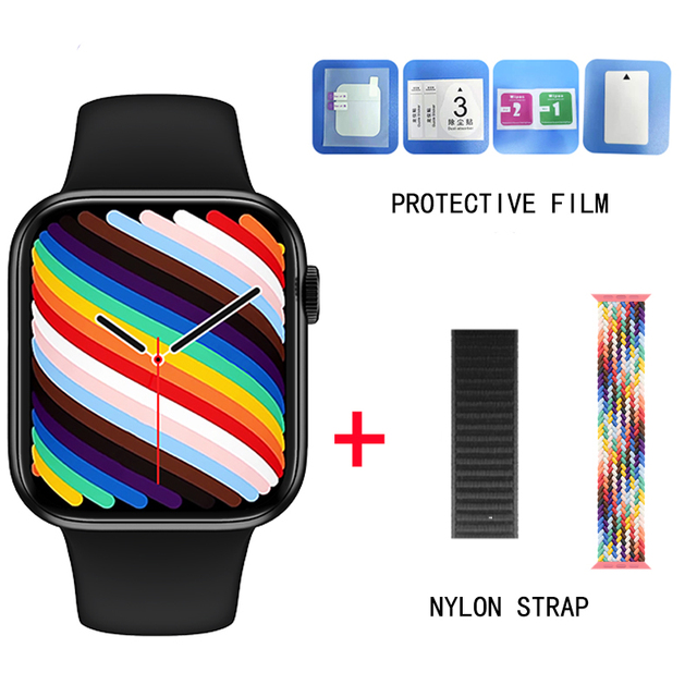 HW18 Smart Watch 40mm Heart Rate Monitor Double Buttons Make Call Men Women Series 6 Smartwatch pk IOW 13 W66 W56 HW22