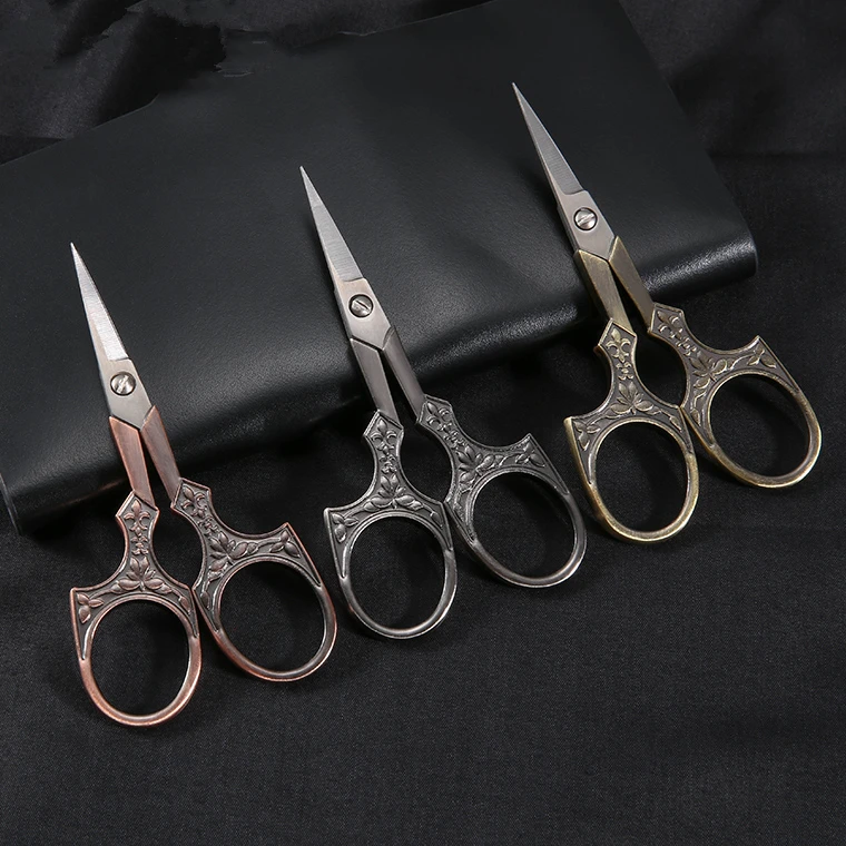 

Professional Stainless Steel Sewing vintage scissors Sewing Vintage Embroidery Scissors Tailor Thread Scissors tools for sewing