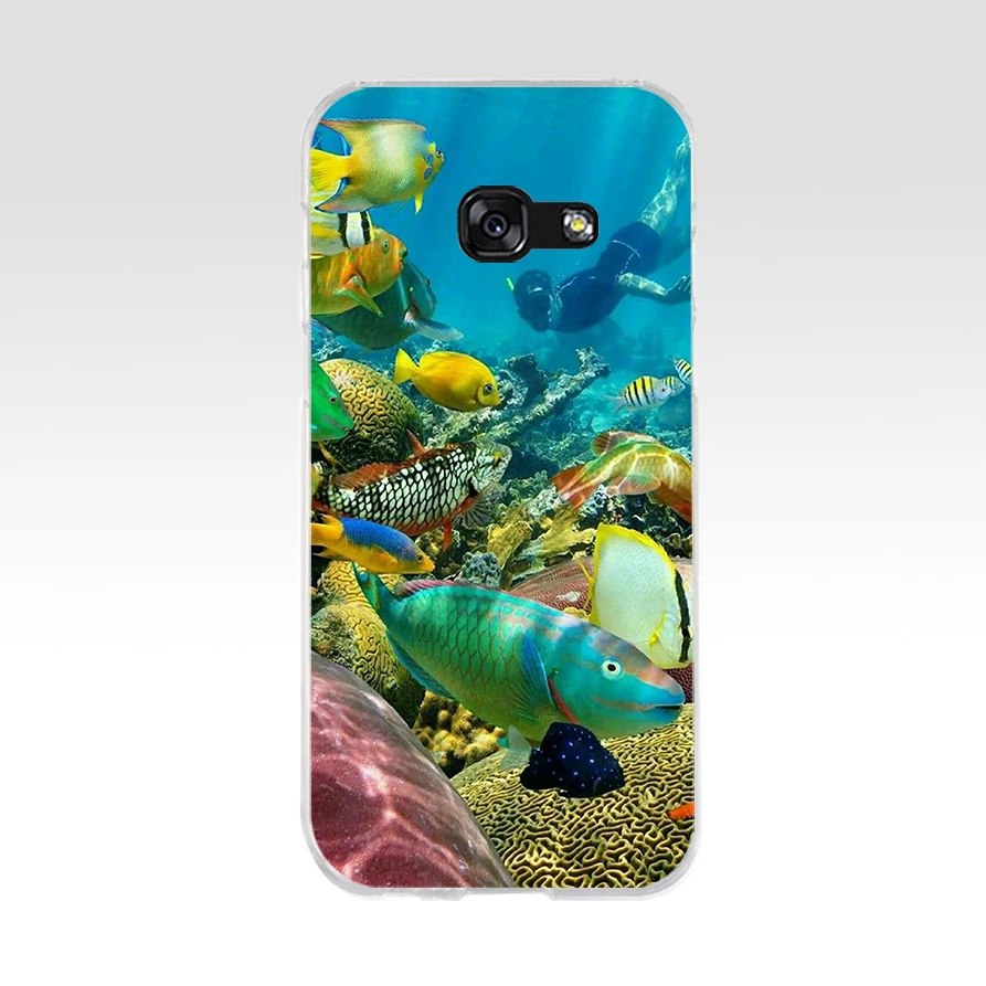 Мягкий Силиконовый ТПУ чехол 254FG для телефона Samsung a3 2016 a5 2017 a6 plus a7 a8 2018 s6 7 8