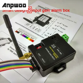

ANPWOO Smart Designed Home Security GSM Alarm System SMS & Calling wireless alarm