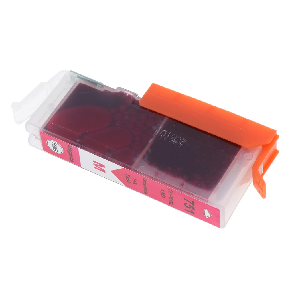 PGI 750/CLI 751 One Case Ink Cartridges Compatible for Canon MG7170 MX727 Printer with Chip