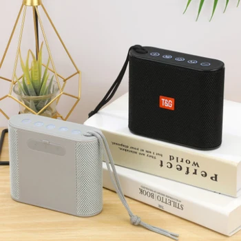 

Mini Portable Bluetooth Speaker TG Small Wireless Speaker Bluetooth 5.0 Support USB TF card FM Radio caixa de som altavoces