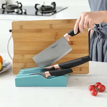 

Patented Horizontal Knife Rest, Chopping Board And Frame Combination Kitchen Finishing, Drainage Storage, Shape Is