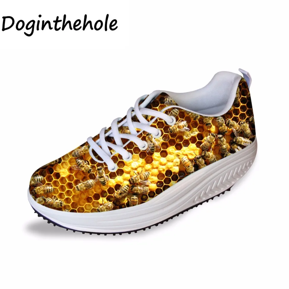 Doginthehole/модные женские туфли на плоской платформе визуально увеличивающие рост