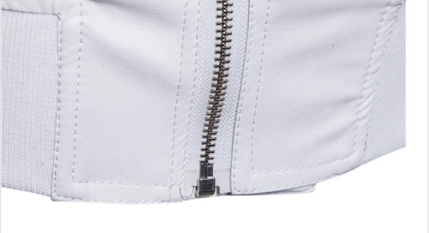 Summer Wear New Style Men Casual Space Cotton Joint Leather Coat Men Slim Fit British-Style Coat