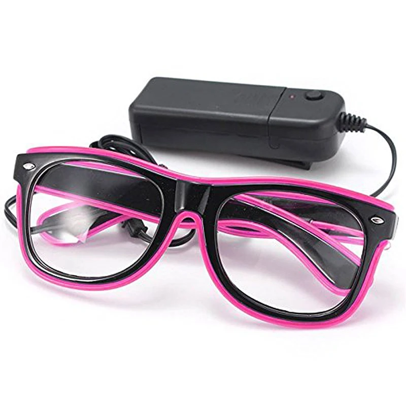 

LED Light Glasses Party Toy Glasses Pink