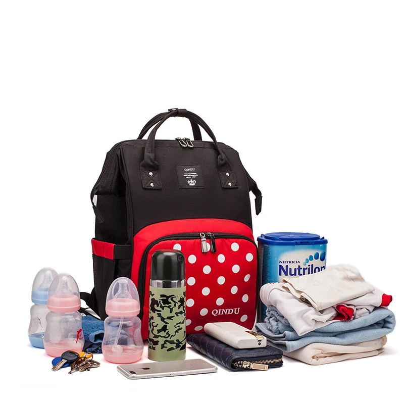 Детские сумки для ухода за подгузниками, водонепроницаемая сумка для беременных, рюкзак для новорожденных, Микки, USB, сумки для мам, сумка, Большая вместительная сумка на молнии, сумка для подгузников