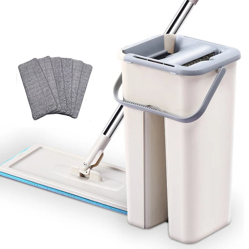 

C5 Automatic Avoid Hand Washing Hogar Mop Cleaning Magic Squeezed Lazy Mop House Floor Floor Squeeze Mop Spray Mops Cloth Steam