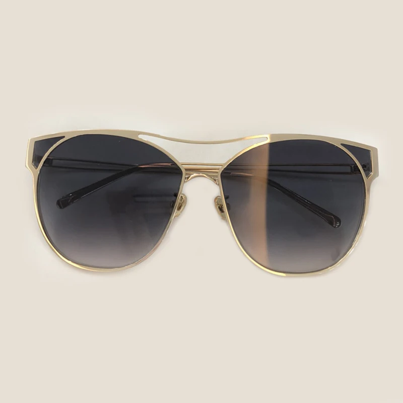 No1 Sunglasses Кошачий глаз, женские солнцезащитные очки,, фирменный дизайн, элегантная оправа из сплава, градиентные солнцезащитные очки, de sol feminino UV400 - Цвет линз: No1 Sunglasses