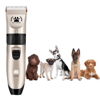 

Pet Dog Clippers Rechargeable Pet Dog Hair Trimmer Cordless Dog Cutter Machine Shaver Electric Scissor Dogs Grooming#0805g30