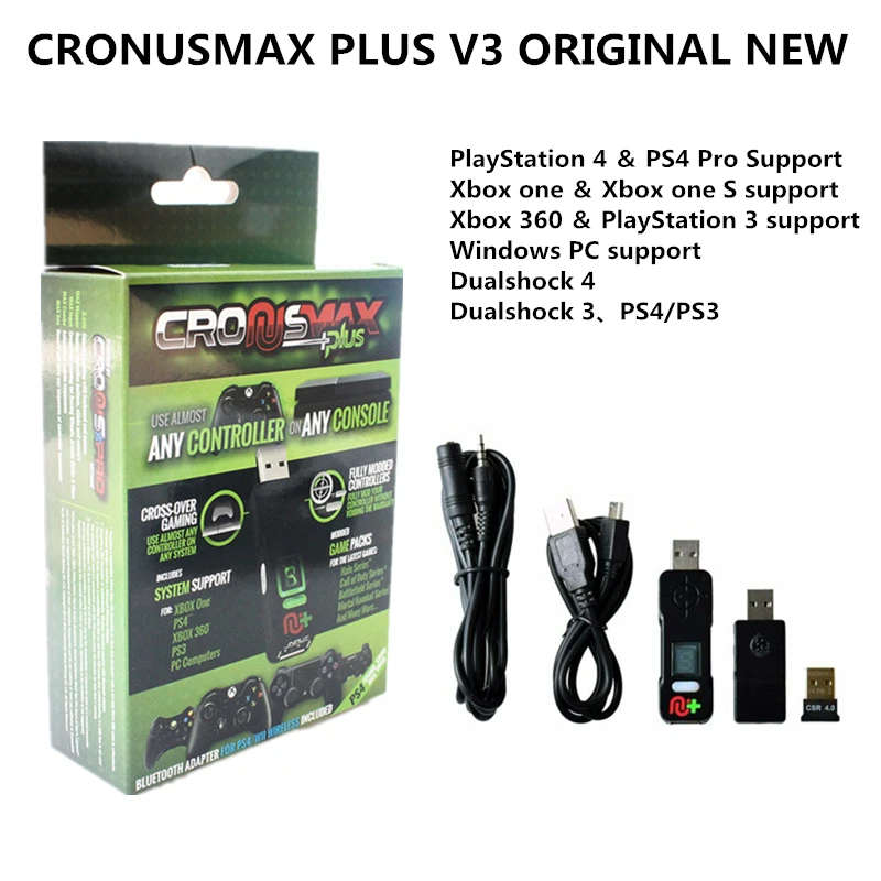 Игровой блок адаптеров CronusMAX Plus Titan 2 для PS4 PS3 Xbox One 360 PC|Запасные части| |