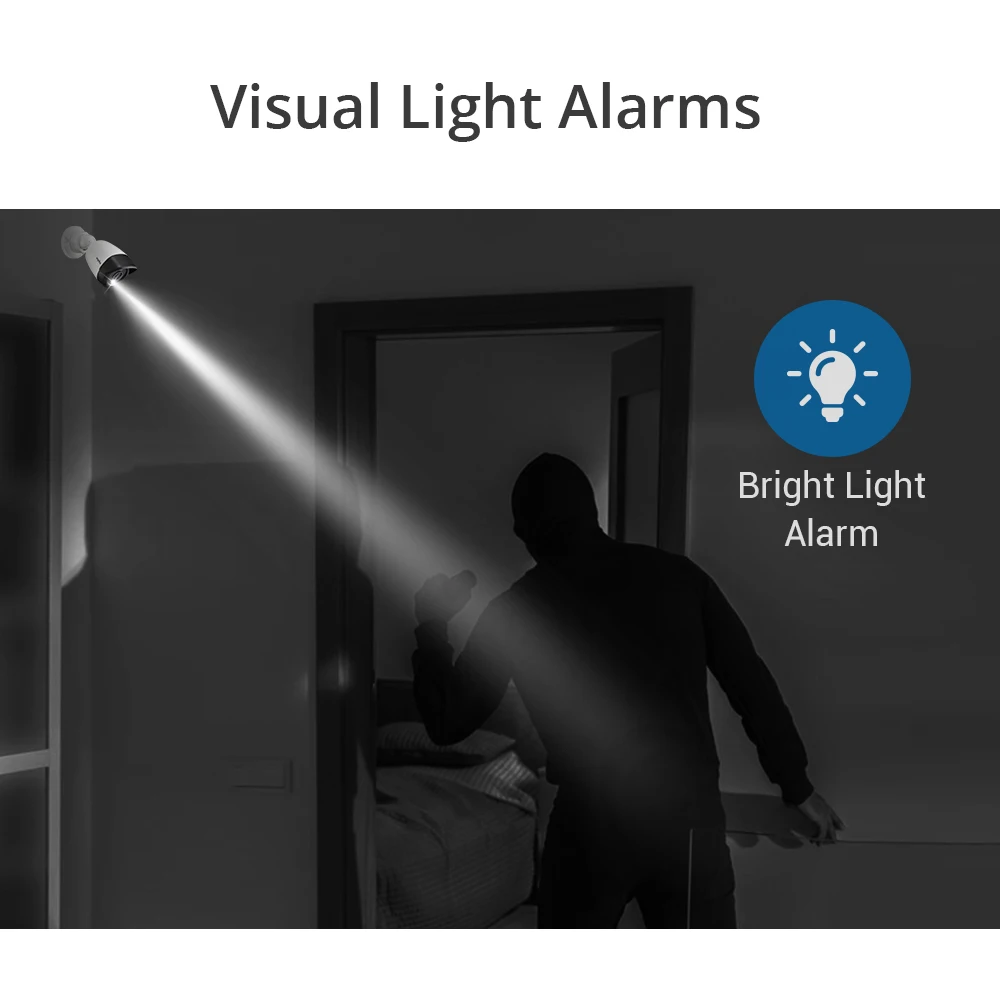 SANNCE 8CH 5MP-N Super HD System bezpieczeństwa wideo H.264 + DVR z 4X 8X 5MP Bullet zewnętrzna wodoodporna kamera CCTV Kit AI wykrywanie 4 SANNCE 8CH 5MP-N Super HD System bezpieczeństwa wideo H.264 + DVR z 4X 8X 5MP Bullet zewnętrzna wodoodporna kamera CCTV Kit AI wykrywanie 4